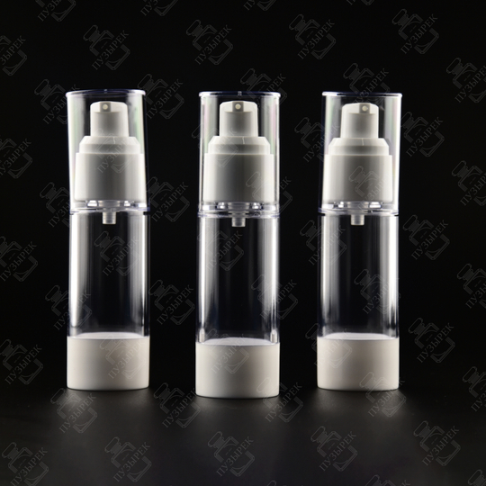 Вакуумный диспенсер  Premium 30 мл белый