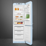 Отдельностоящий двухдверный холодильник Smeg FAB32RPB5