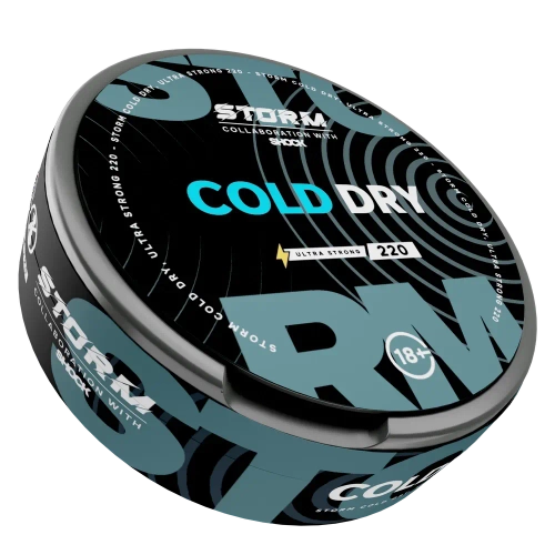 STORM BY ШОК COLD DRY (220 МГ) - КОЛД ДРАЙ