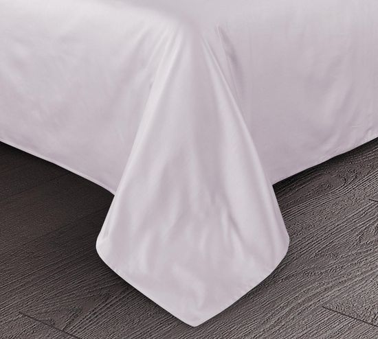 Евро комплект постельного белья Пудровый аромат сатин Legends