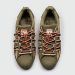 Кроссовки Adidas Superstar x Melting Sadness Green Brown