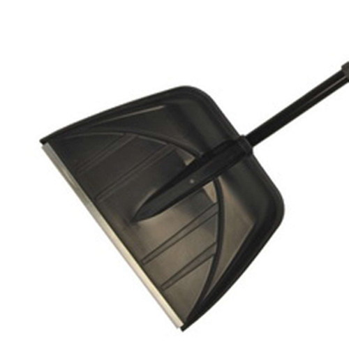Лопата-Движок БУРАН снеговая пластик 555*410мм ал.черенок