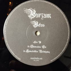 Винтажная виниловая пластинка LP Burzum Belus (UK 2010)