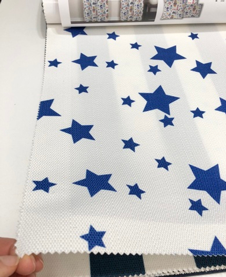 Ткань рогожка Anka Symfony of Colors Print Rex 106 арт. Universal 8 col. 1033 (высота 295 см)