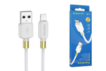 Кабель USB - Lightning BOROFONE BX59 (белый) 1м