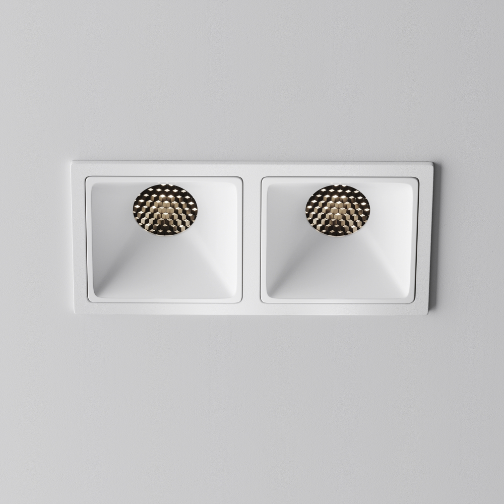 Встраиваемый светодиодный светильник Maytoni Alfa LED DL043-02-10W4K-SQ-W-1