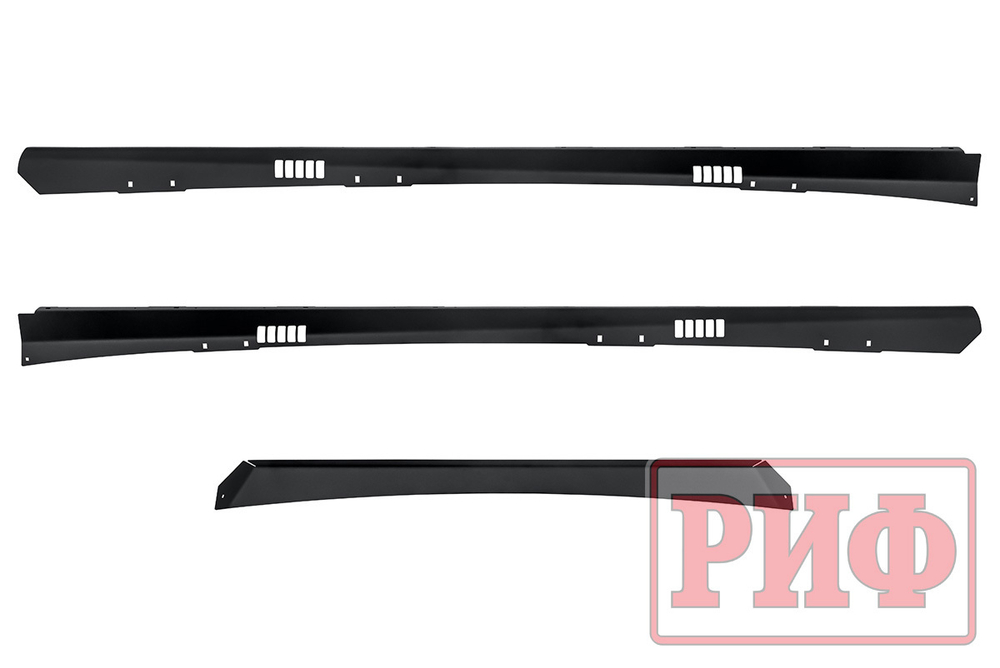 Багажник экспедиционный (платформа) алюминиевый 1150x2080 мм для Toyota Land Cruiser Prado 150 (с крепежом) РИФ