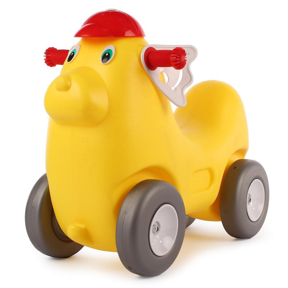 Пластмассовая игрушечная каталка для детей "Собака" (58*31*46 см)