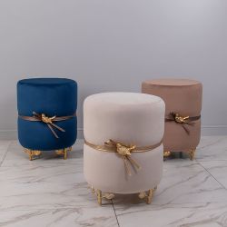 Банкетка Терра Эйри Confetti-Cream Айвори Мраморное золото