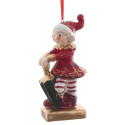 GAEM Изделие декоративное подвесное "Мальчик/Девочка", L8 W5 H13 см, 2в.