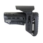 Короткий подщечник для AR для приклада TBS Compact, DLG Tactical - в сборе с прикладом