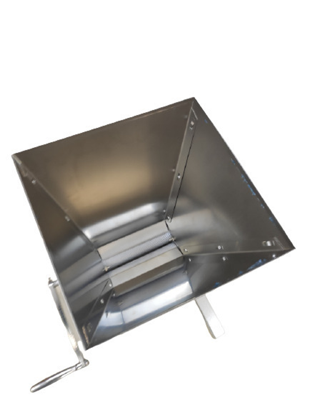 Дробилка/мельница двухвальцовая для солода или зерна ручная