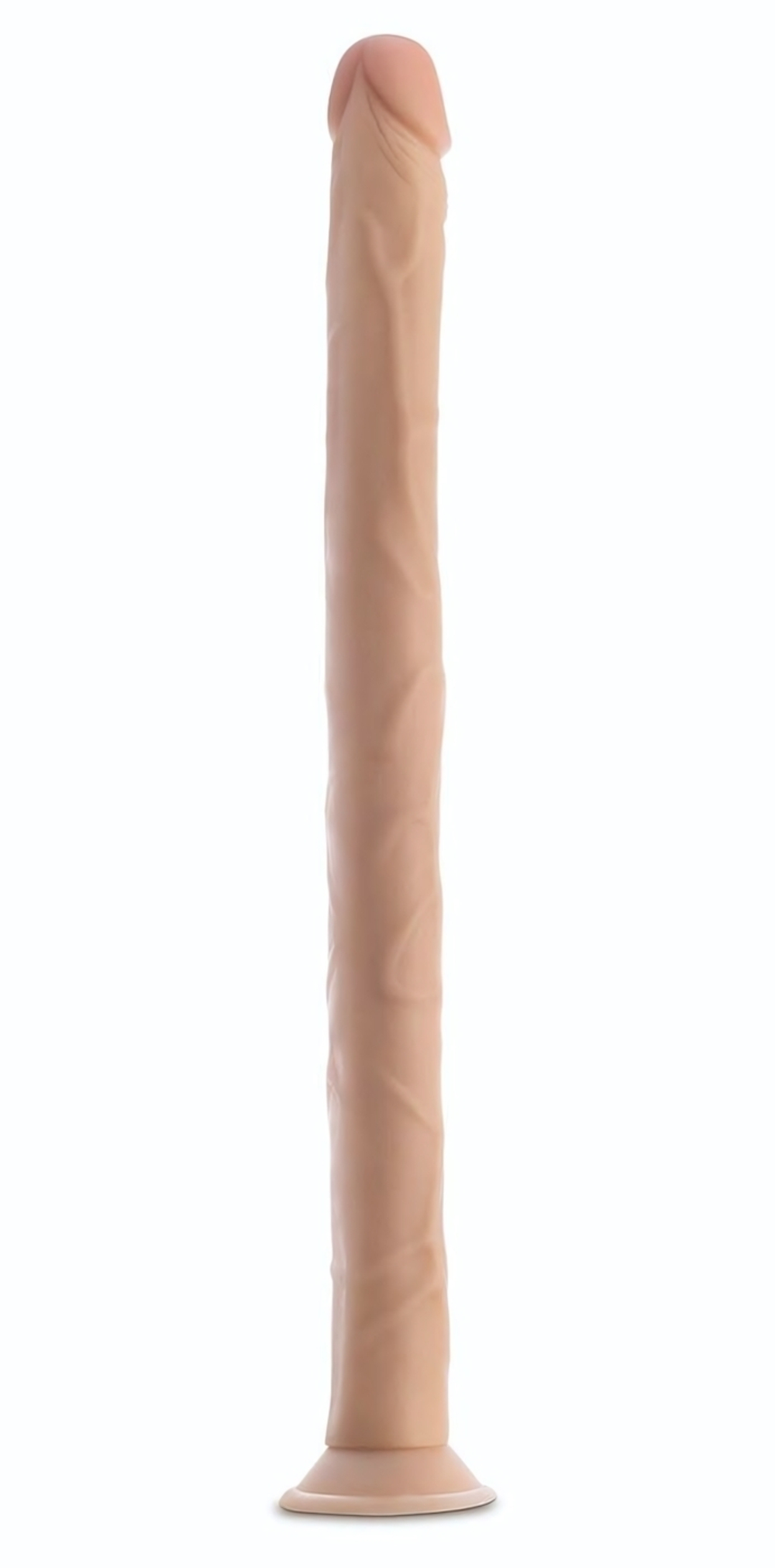 Телесный фаллоимитатор 19 Inch Long Realistic Dildo - 48,3 см. (Цвет: телесный)