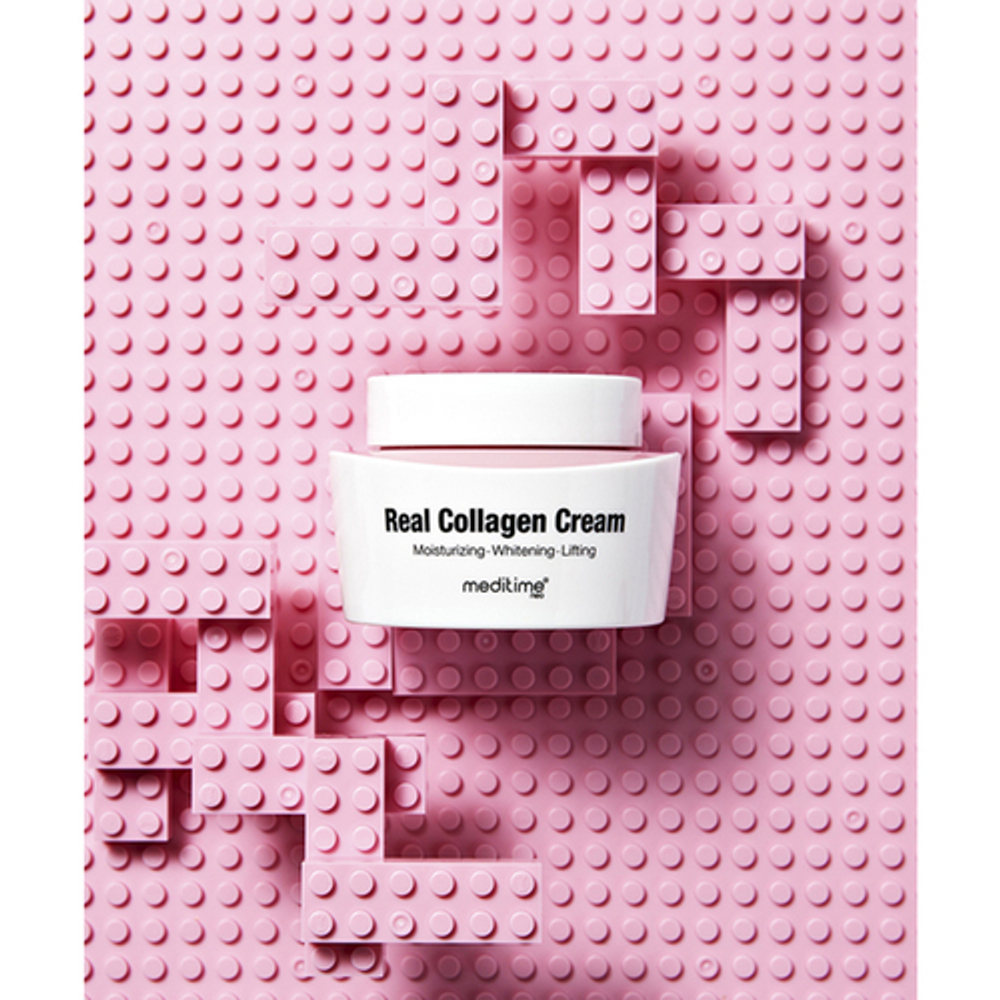 Крем антивозрастной с коллагеном -  Meditime Real collagen cream, 50мл