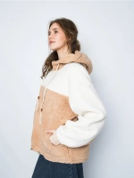 Толстовка плюшевая с капюшоном