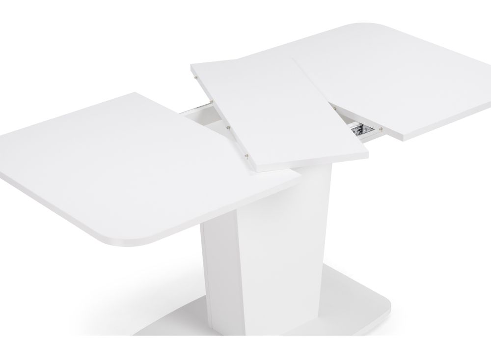 Стол на тумбе Токио-28 120(152)х75х75 белый