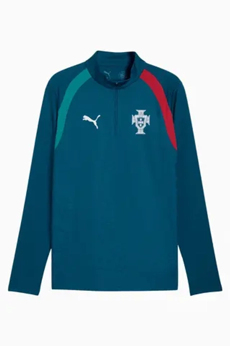 Кофта Puma Portugal 2026 Training 1/4 Zip - зеленый