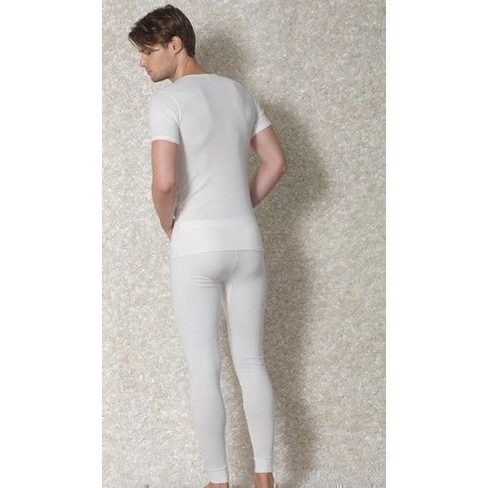 Мужская термофутболка кремовая с круглым воротом Doreanse 2870