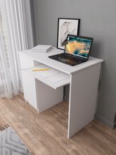 МС Мори стол письменно-компьютерный МС-1 левый Белый