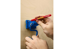 Перманентный маркер для отверстий ЗУБР Профессионал Колибри-20 0,7 мм, красный 06328-3