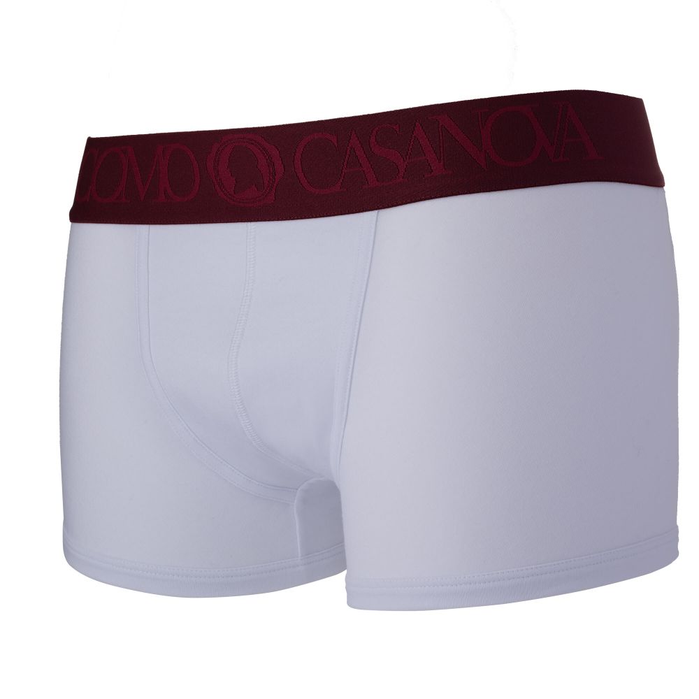 Мужские трусы боксеры белые CASANOVA 0006B
