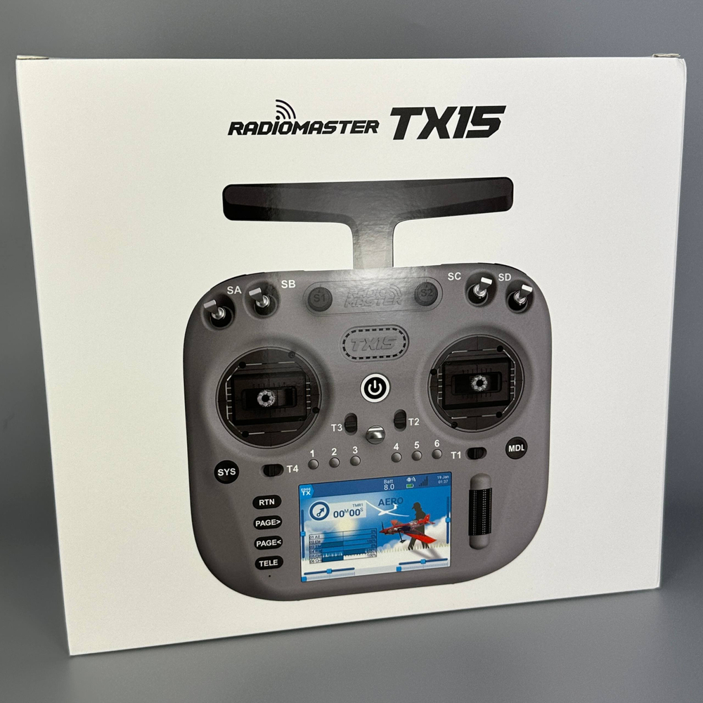 Аппаратура управления Radiomaster TX15 M2 ELRS (Серый)