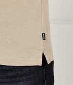 Поло H-Pitton 145 BOSS BLACK - бежевый(50536853)