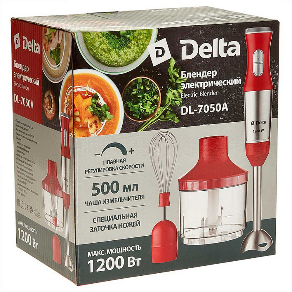 Блендер Delta DL-7050A Набор 3-в1