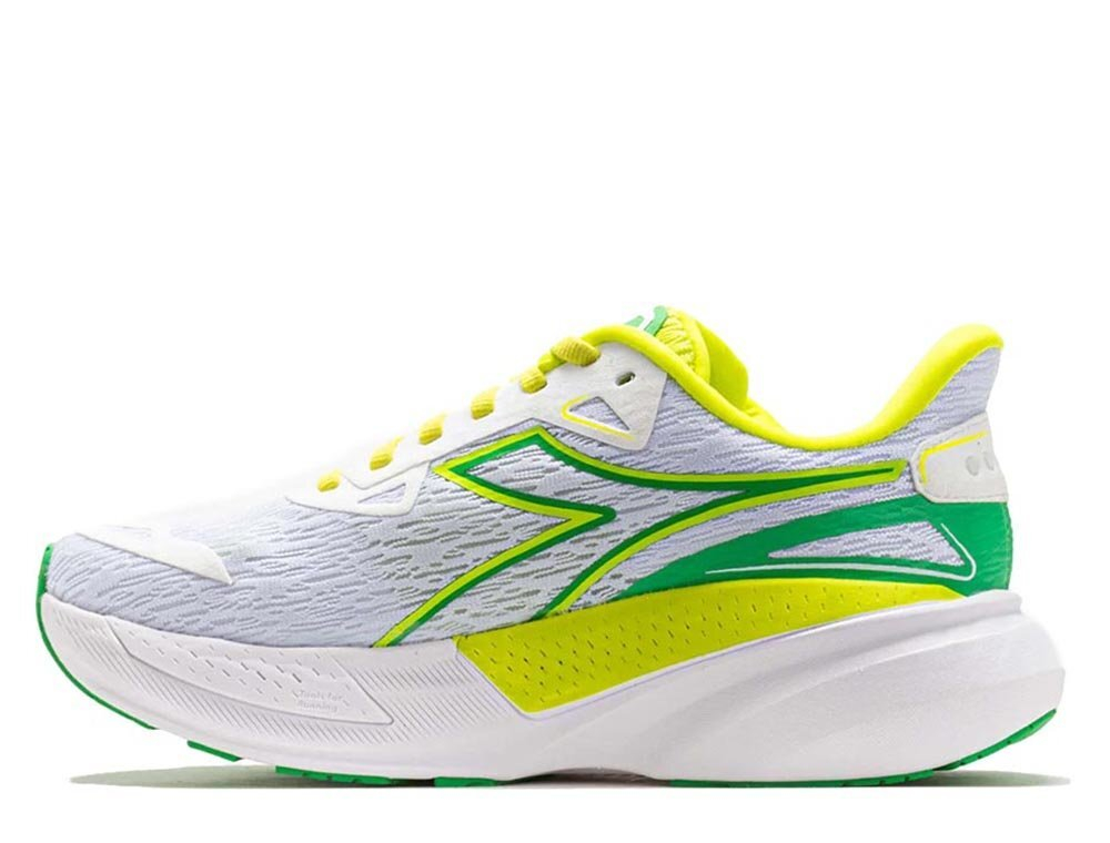 Кроссовки для бега женские Diadora Nucleo 2 W Бело-Зеленые