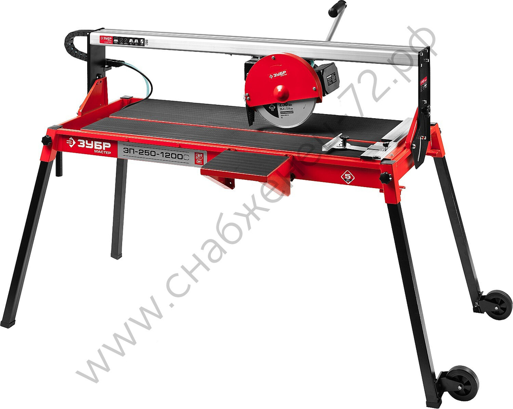 ЗУБР 1020 мм, d 250 мм, 1200 Вт, электрический плиткорез (ЭП-250-1200С)