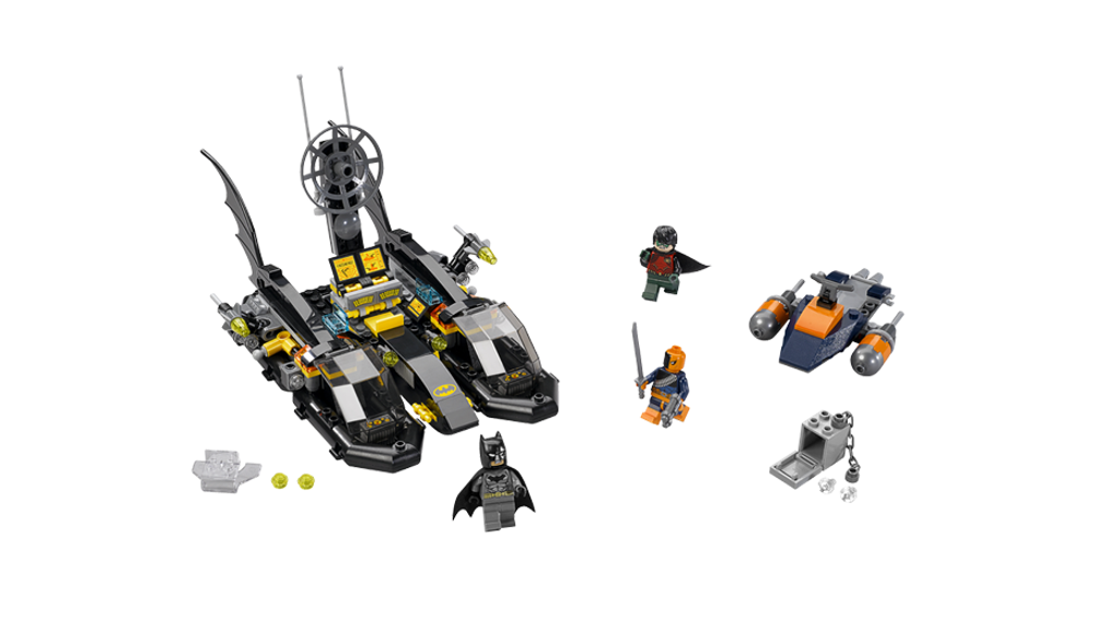 LEGO Super Heroes: Погоня в бухте на Бэткатере 76034 — Batboat Harbour Pursuit — Лего Супергерои ДиСи