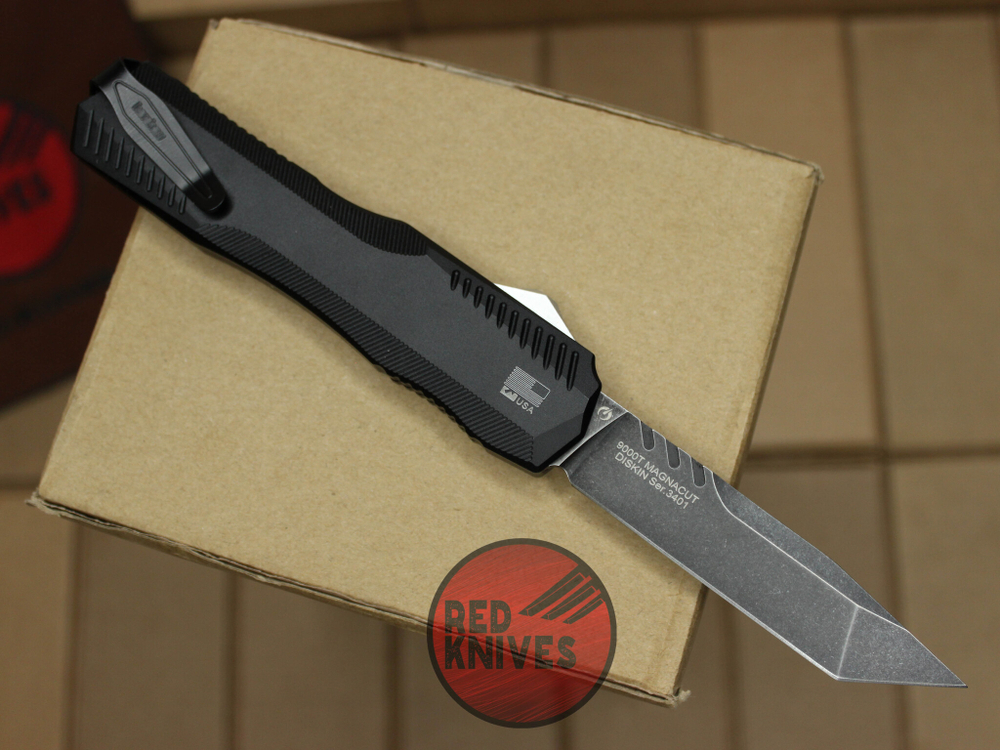 Нож Kershaw Livewire 9000 T/E - черная рук., клинок блэквош танто