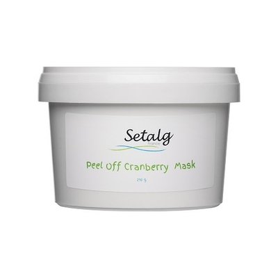 Альгинатная маска омолаживающая и улучшающая цвет лица с клюквой