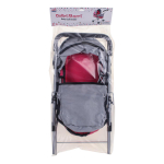 Коляска для куклы лежачая, пакет FL9199