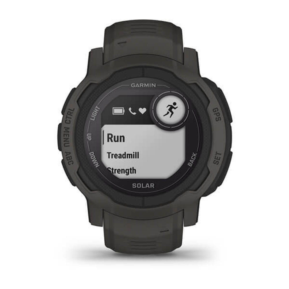 Смарт часы Garmin Instinct 2 Solar черный