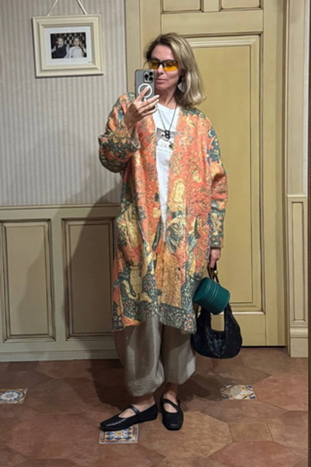 Отзыв Елены о кардигане «Дама с Единорогом»