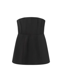 Костюм топ с кружевной юбкой