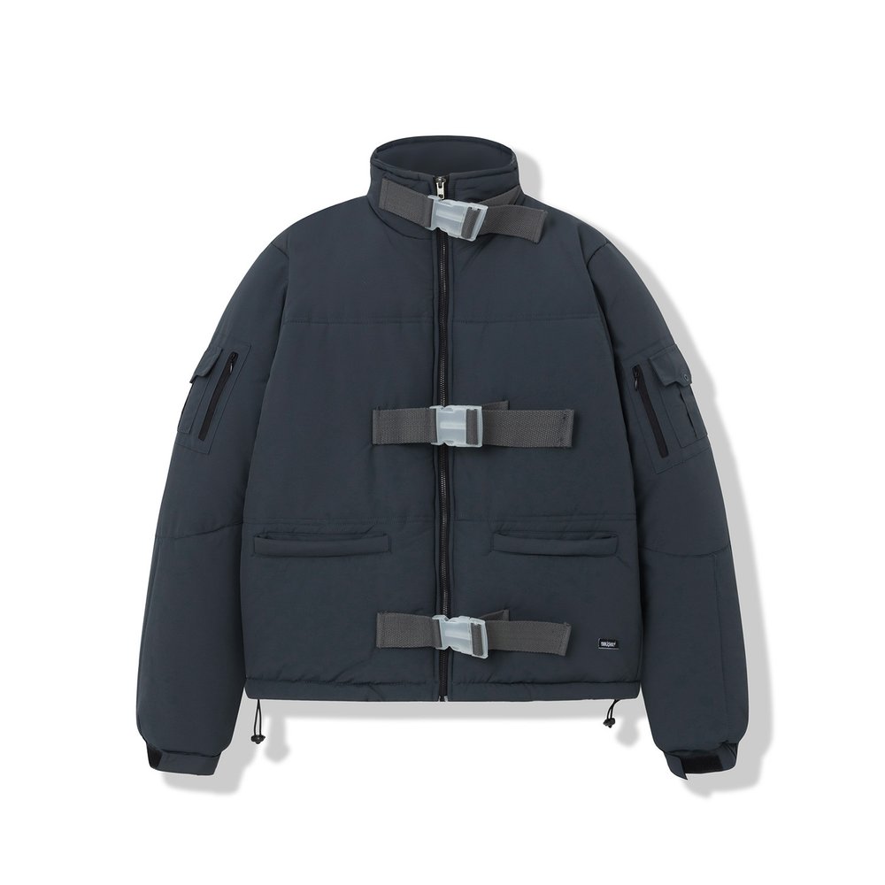 Зимняя куртка графитового цвета YMKASHIX