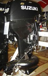 2х-тактный лодочный мотор SUZUKI DT30S JET с водомётной насадкой Marine Rocket