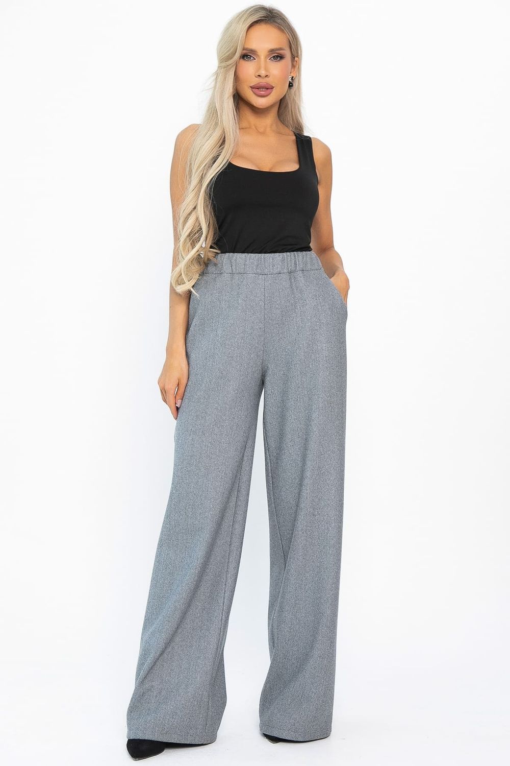 Брюки Остатки тепла (серые) Б14817-7М LT Collection