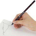 Карандаш чернографитный BRAUBERG "PREMIUM TURKEY", 1 шт., "Trios", НВ, ассорти, дисплей, 181572