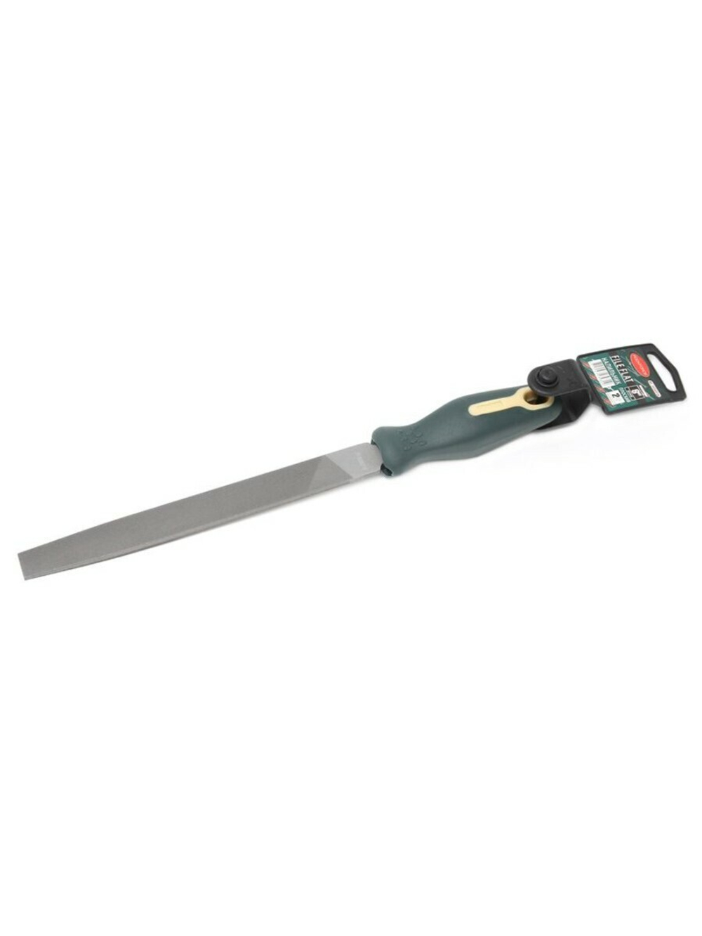 Напильник плоский 6''-150мм, на пластиковом держателе RockForce RF-5056P16