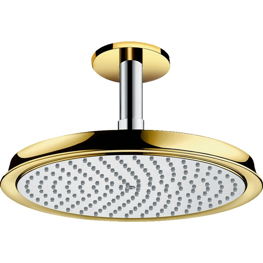 Верхний душ Hansgrohe Raindance Classic 27405090 хром золото