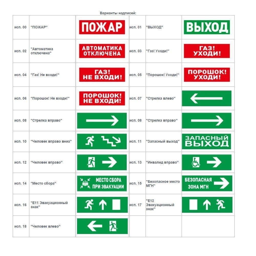 Оповещатель С2000-ОСТ исп.08 &quot;Стрелка вправо&quot;