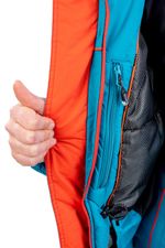 Костюм зимний женский «Камчатка» -45 бирюзово-оранжевый GRAYLING, Novatex