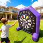 Надувной герметичный дартс «Меткий стрелок», диаметр 2,2 м, размер 2,2×1×2,2 м