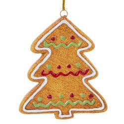 GAEM Украшение новогоднее "Елка пряничная", L7 W0,6 H8,5 см, 3в.
