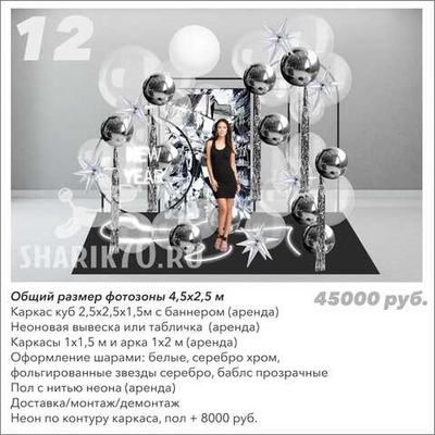 Фотозона Новый год 012