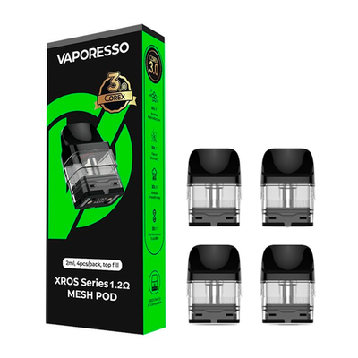 Картридж Vaporesso XROS 2ML 1.2 Ом COREX 3.0 - упаковка 4 шт