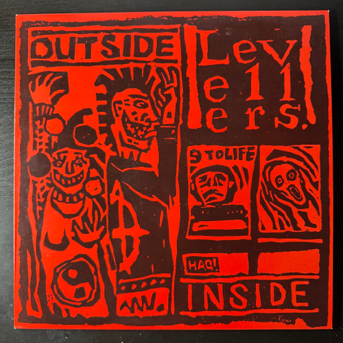 Levellers – Outside / Inside (Англия 1989г.) 12" 45 RPM Test pressing
